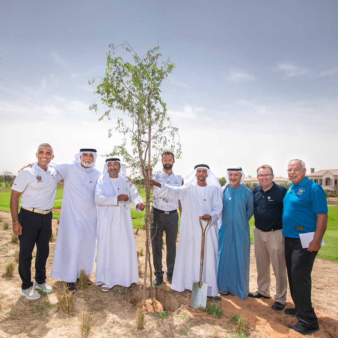 Jumeriah Golf Estates begins tree planting programme  to celebrate Sheikh Zayed’s vision of sustainability