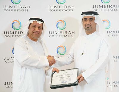 Jumeirah Golf Estates Holds Inaugural Award Event For Top Real Estate Brokers